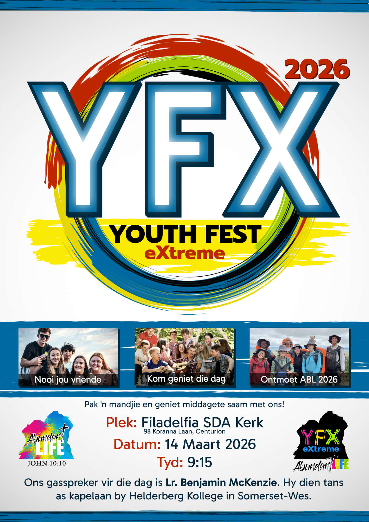 YFX 2026 Filadelfia SDA Church by Abundant Life YFX 2026 Filadelfia SDA Church by Abundant Life