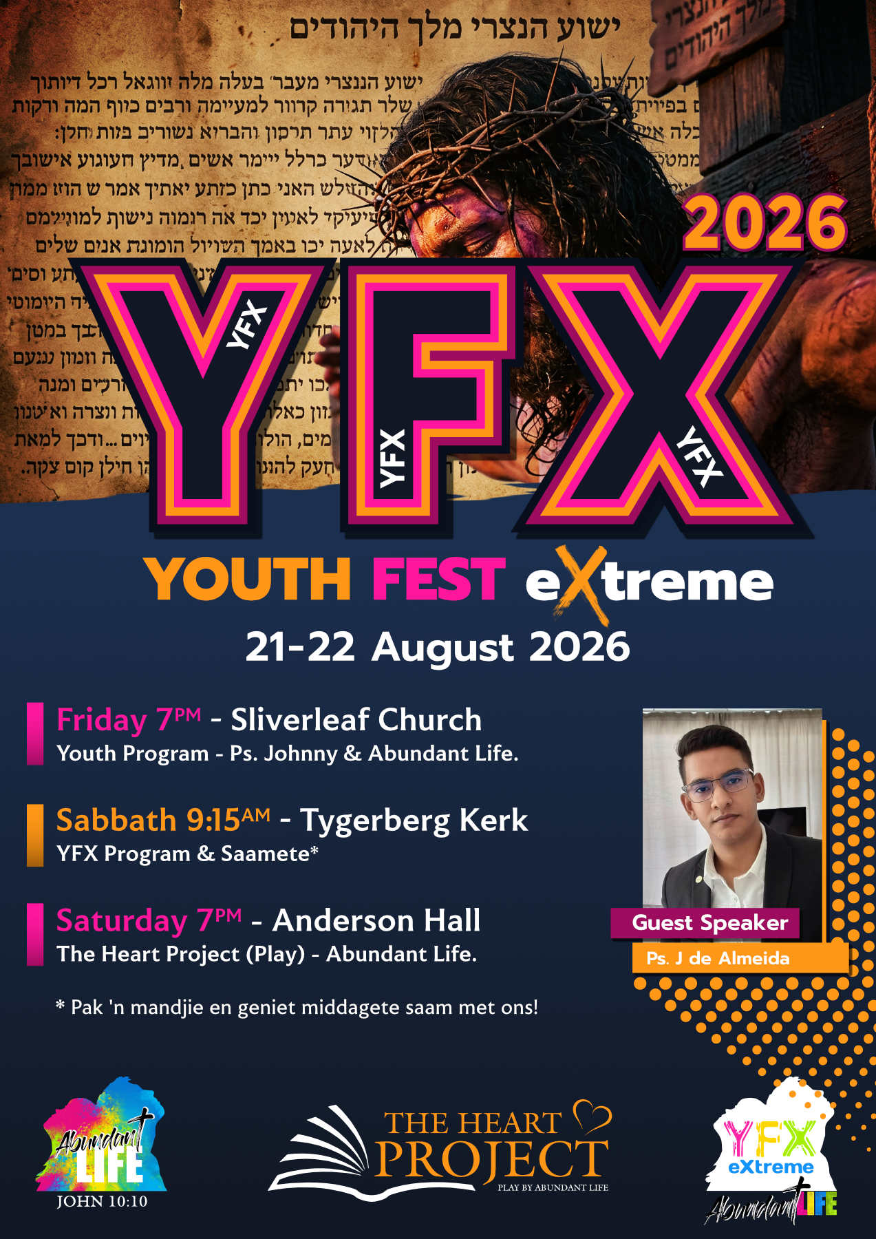 YFX 2026 Youth Fest Extreme Abundant Life YFX 2026 Filadelfia SDA Church by Abundant Life